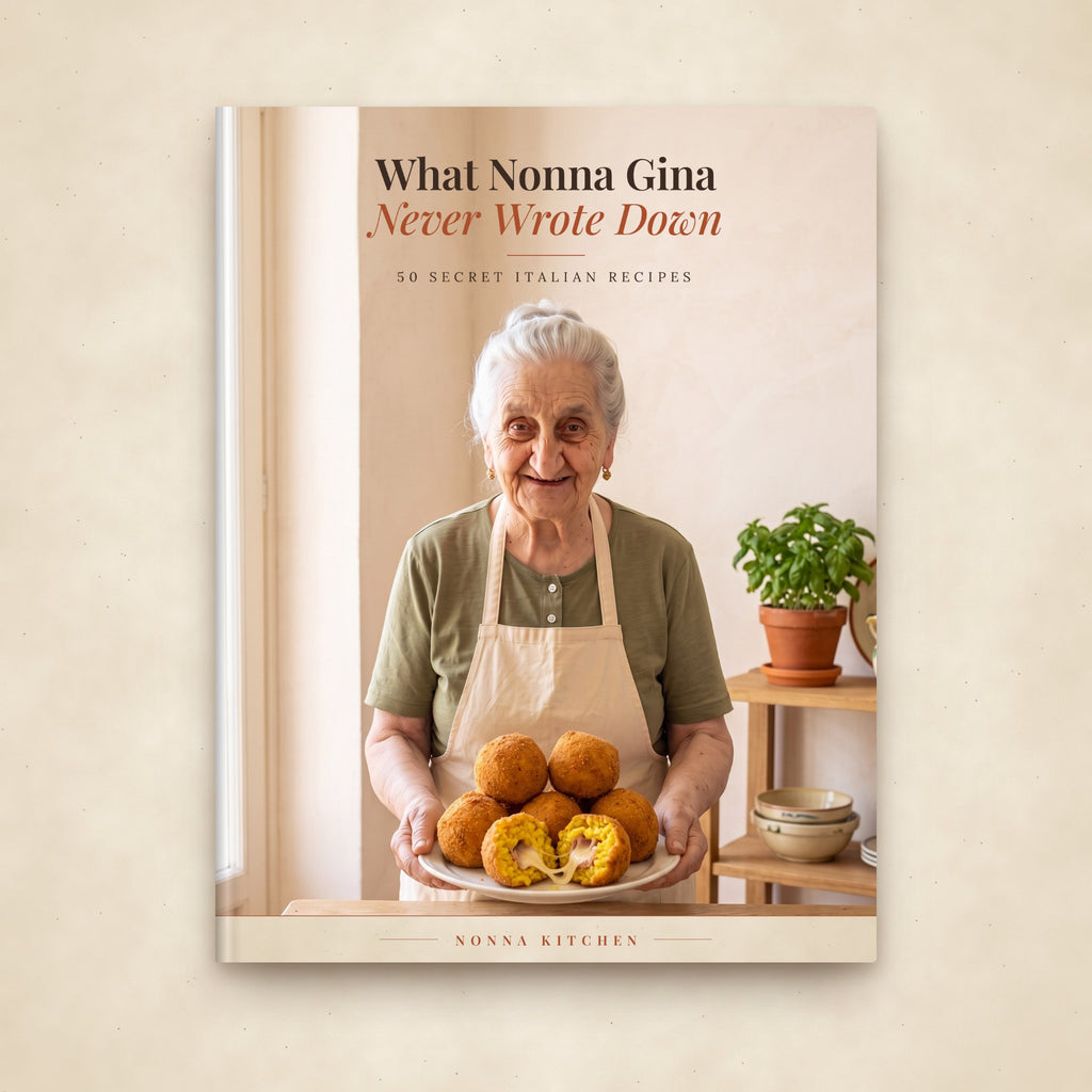 What Nonna Gina Never Wrote Down: 50 Secret Italian Recipes, e-book cover