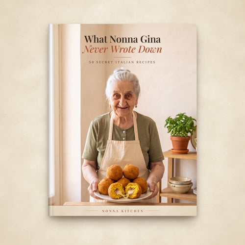 What Nonna Gina Never Wrote Down: 50 Secret Italian Recipes, e-book cover