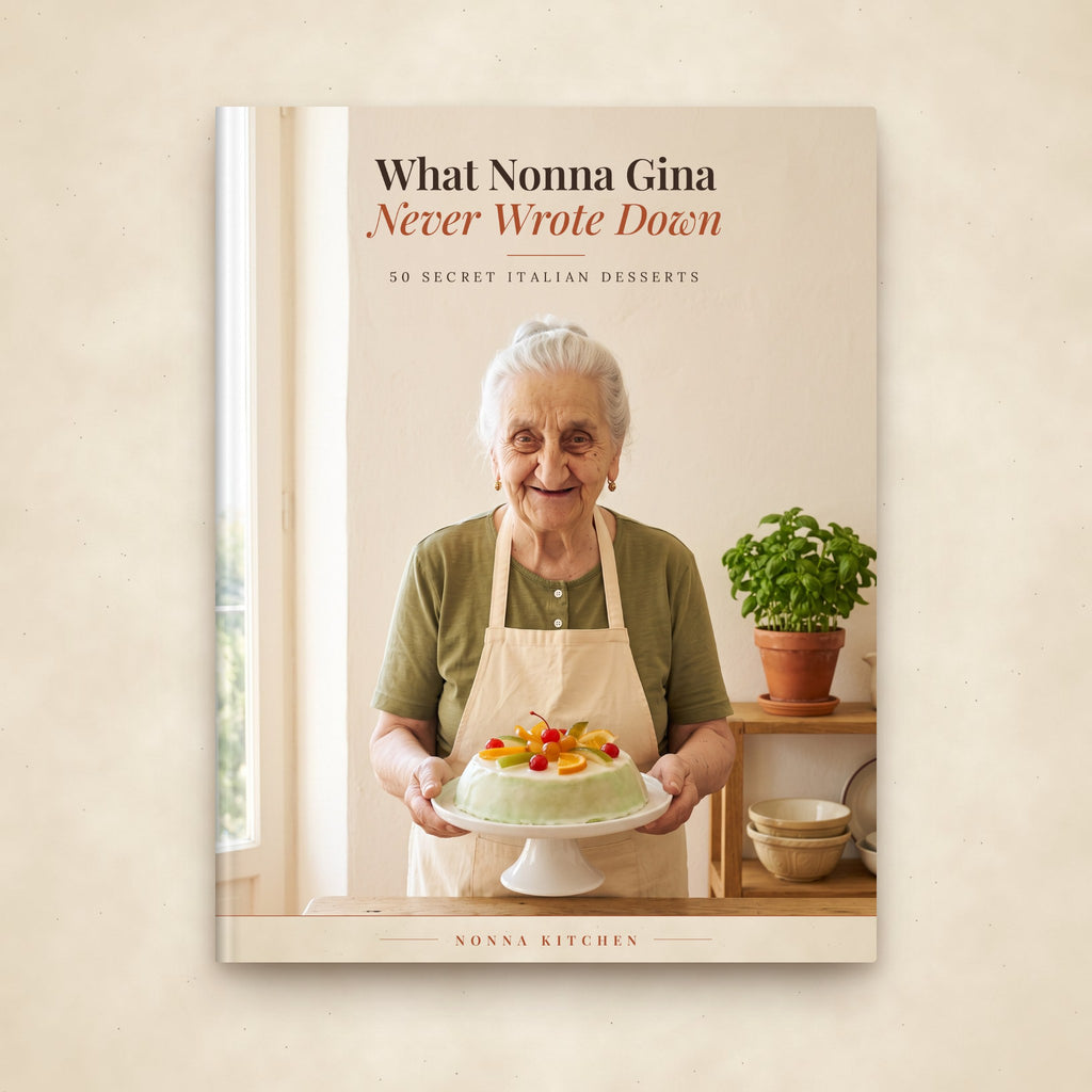 What Nonna Gina Never Wrote Down: 50 Secret Italian Desserts, e-book cover